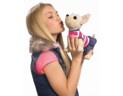 Chi Chi Love pejsek čivava Denim Fashion v tašce