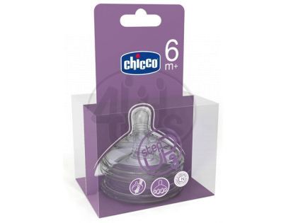 Chicco Dudlík Step Up silikon  6m