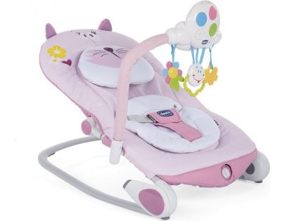Chicco houpátko s melódiou Ballon Miss Pink do 18kg