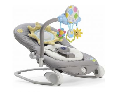 Chicco Houpátko s melodií Chicco Ballon Dark grey