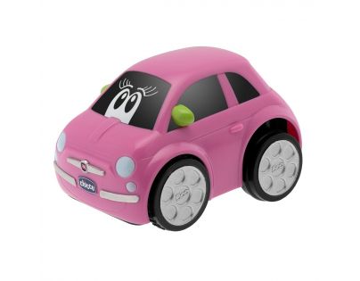 Chicco Autíčko Turbo Touch FIAT 500 Ružové