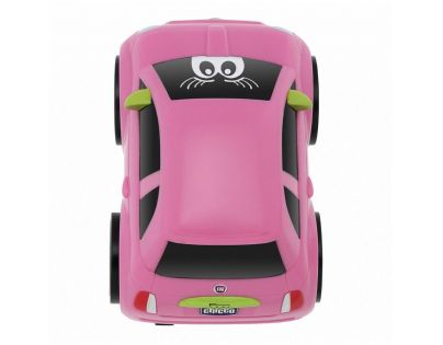 Chicco Autíčko Turbo Touch FIAT 500 Ružové