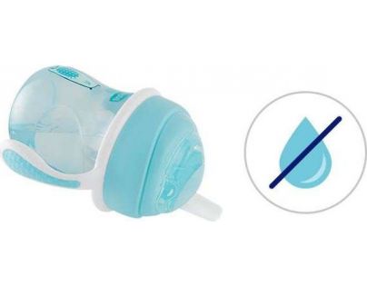 Chicco Hrnček Učíme sa s držadlami 200 ml modrý