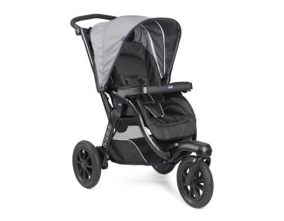 Chicco Kočárek Trio Activ3 s adapt. na uchycení vaničky v autě - DARK GREY