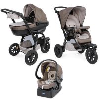 Chicco Kočík Trojkombinácia Trio Activ3 Dove Grey - II. Jakost Chicco Kočík Trojkombinácia Trio Activ3 Dove Grey - II. Jakost