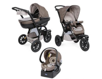 Chicco Kočík Trojkombinácia Trio Activ3 Dove Grey