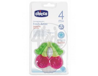 Chicco Kousátko chladící gel cherry