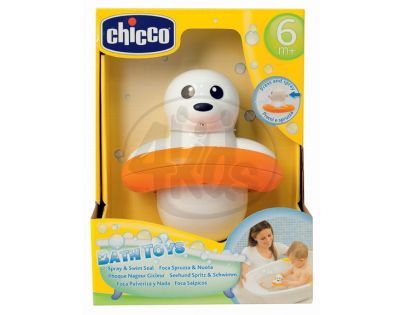 CHICCO 05191 - Lachtánek do vany, stříkací