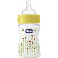 Chicco Fľaša Well-Being 0%BPA 150ml silikónový cumlík 2