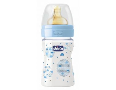 Chicco láhev polypropylen 150 ml dudlík kaučuk 0m Snížek