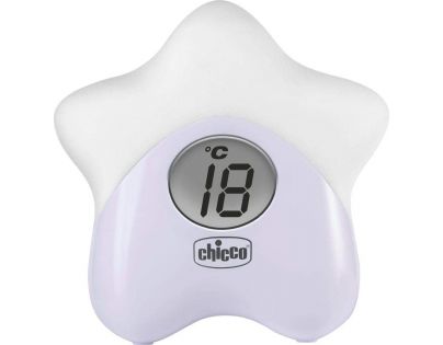 Chicco Lampička nočné svetlo s teplomerom do izby