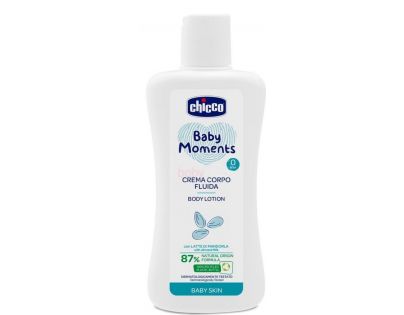 Chicco Mlieko telové Baby Moments prírodných zložiek 200 ml