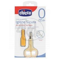 Chicco Nůžky s kulatou špičkou Bílé 2