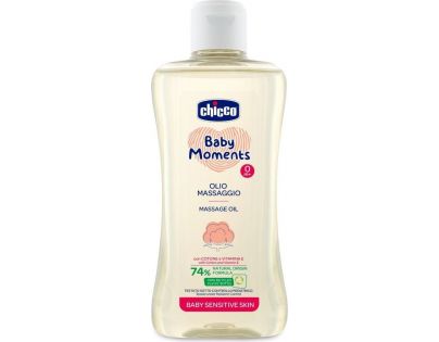 Chicco Baby Moments Sensitive Olej s prírodnými zložkami 200 ml