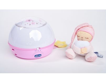 Chicco Projektor GoodNight Stars ružový