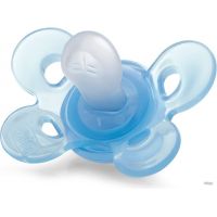 Silikónový cumlík Physio Comfort 0+, modrý, 1ks 2
