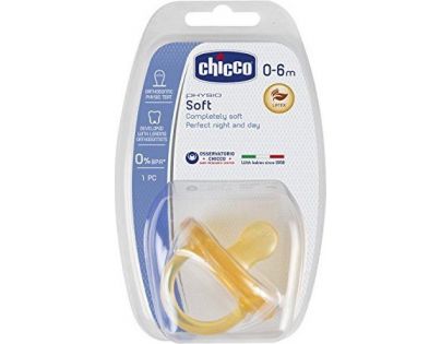 Chicco Cumlík Physio Soft celokaučukový 0-6 m