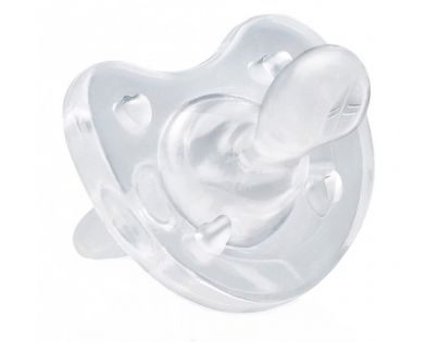 Chicco Cumlík Physio Soft celosilikonové 0-6 m +