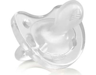 Chicco Cumlík Physio Soft celosilikónový 12 m+ biely
