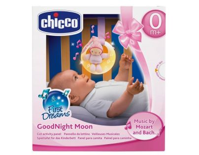 CHICCO Hrajúci mesiac škriatok růžová