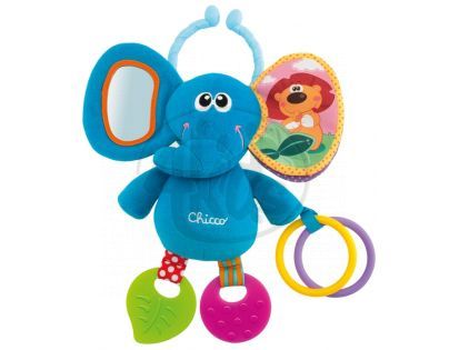 Chicco Slon zrkadlo s hryzátkom