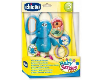 Chicco Slon zrkadlo s hryzátkom