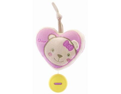 Chicco Soft Color srdíčko hrající