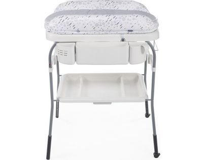 Chicco Stolík prebaľovací s vaničkou Cuddle & Bubble Dusty Green