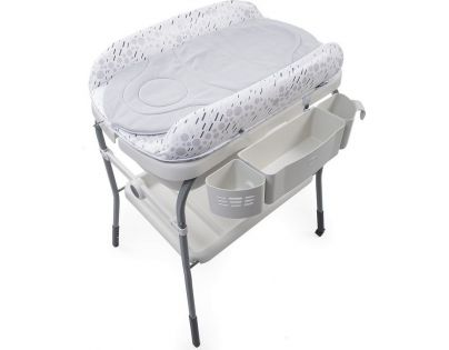 Chicco Stolík prebaľovací s vaničkou Cuddle & Bubble Dusty Green