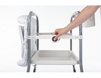 Chicco Stolík prebaľovací s vaničkou Cuddle & Bubble Dusty Green