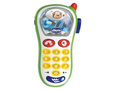 CHICCO Vibrujúci telefón s foťákom
