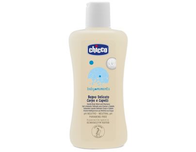 Chicco detský telový a vlastový šampón 200 ml
