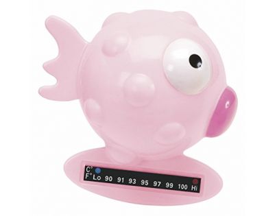 Chicco Teplomer do vody rybka - ružová