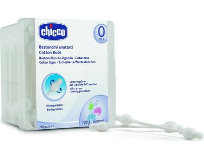 Chicco Tyčinky vatové anatomické 90 ks