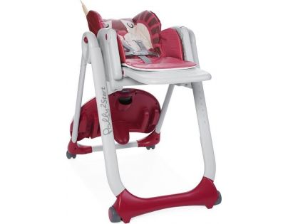 Chicco Stolička jedálenský Polly 2 Štart - Lion
