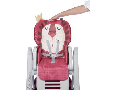 Chicco Stolička jedálenský Polly 2 Štart - Lion