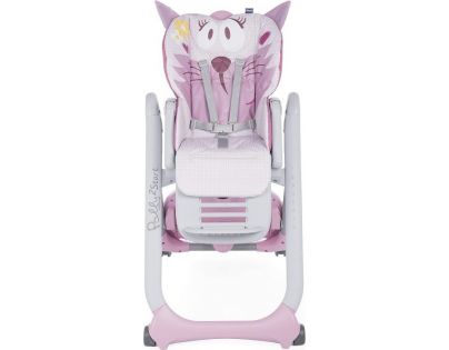 Chicco Stolička jedálenská Polly 2 Štart Miss Pink