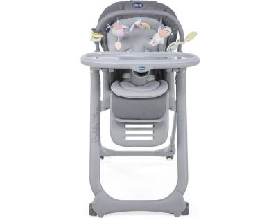Chicco Stolička jedálenská Polly Magic Relax Graphite