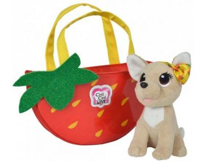 Chichi Love Psík čivava Strawberry Fashion