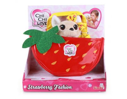 Chichi Love Psík čivava Strawberry Fashion
