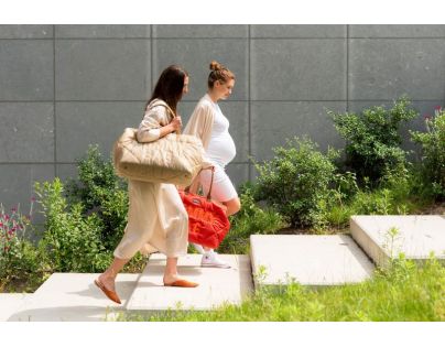 Childhome Prebaľovacia taška Mommy Bag Puffered Beige