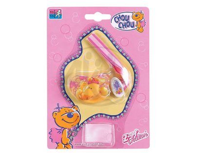 Chou Chou Dudlík se sponkou - Žirafa