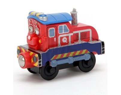 Chuggington Dřevěná mašinka Calley s Vagónem