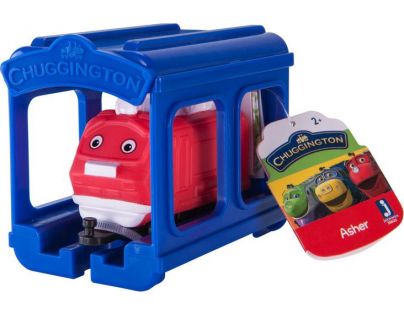 Chuggington Mašinka s garáží Asher