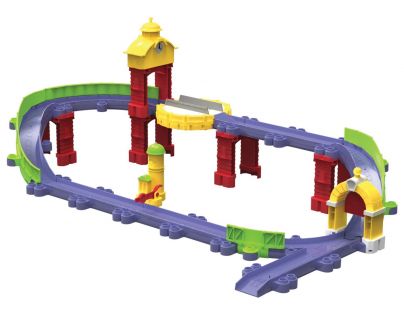 Chuggington kovové mašinky 54223 - Staré depo - set