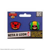 Cinereplicas Brawl Stars set pinov (Nita & Leon) 3