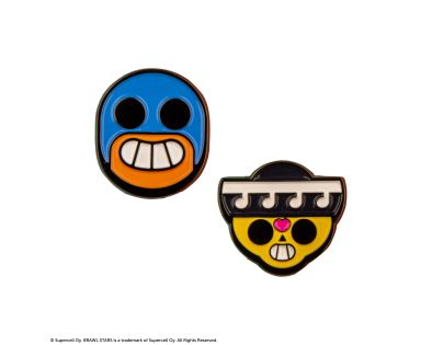 Cinereplicas Brawl Stars set pinov (Poco & El Primo)