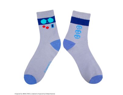 Cinereplicas Brawl Stars set ponožiek (8-Bit, Rico & Mortis)