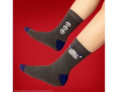 Cinereplicas Brawl Stars set ponožiek (Spike, Crow & Mr. P)