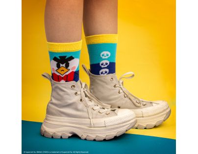 Cinereplicas Brawl Stars set ponožiek (Spike, Crow & Mr. P)